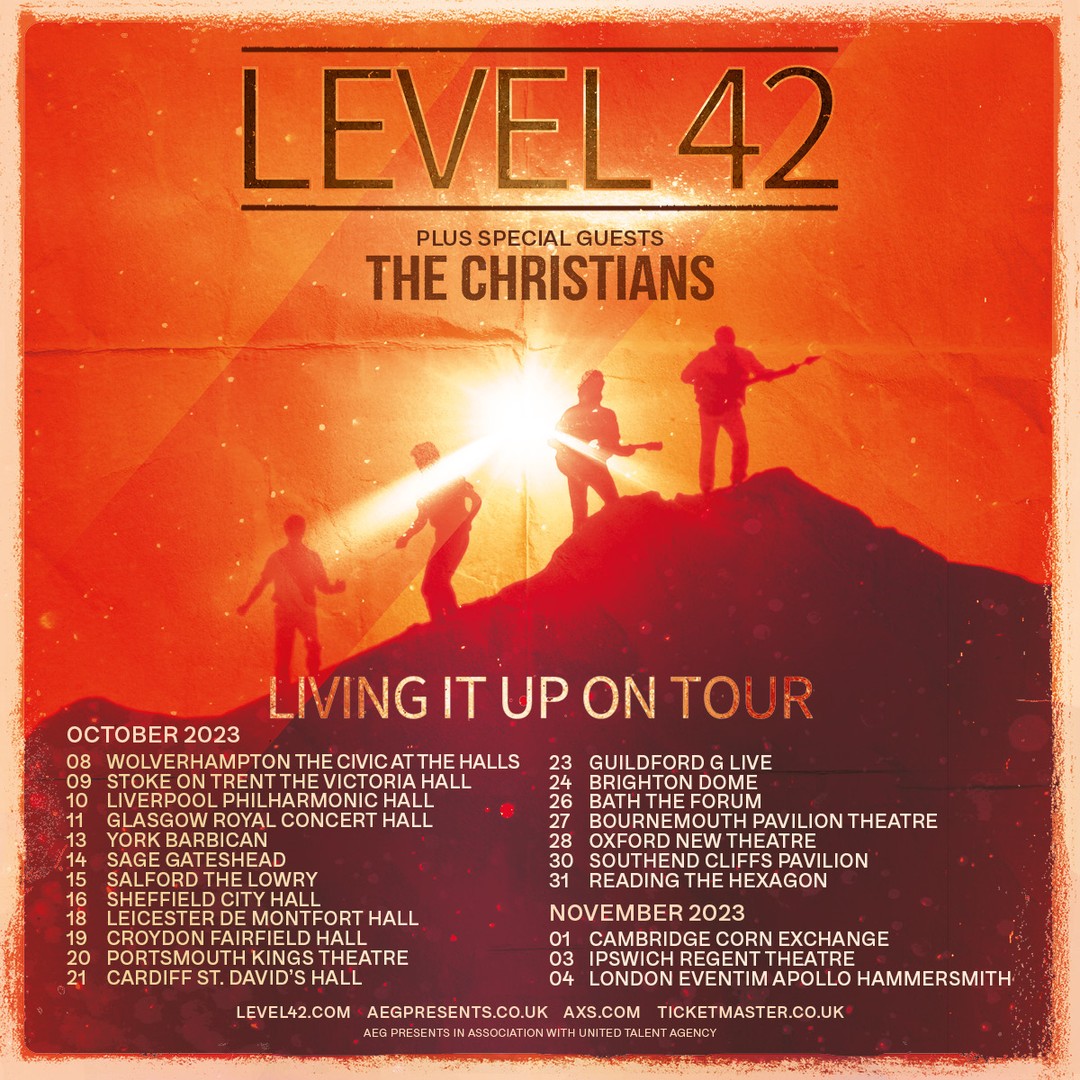 level 42 tour poster