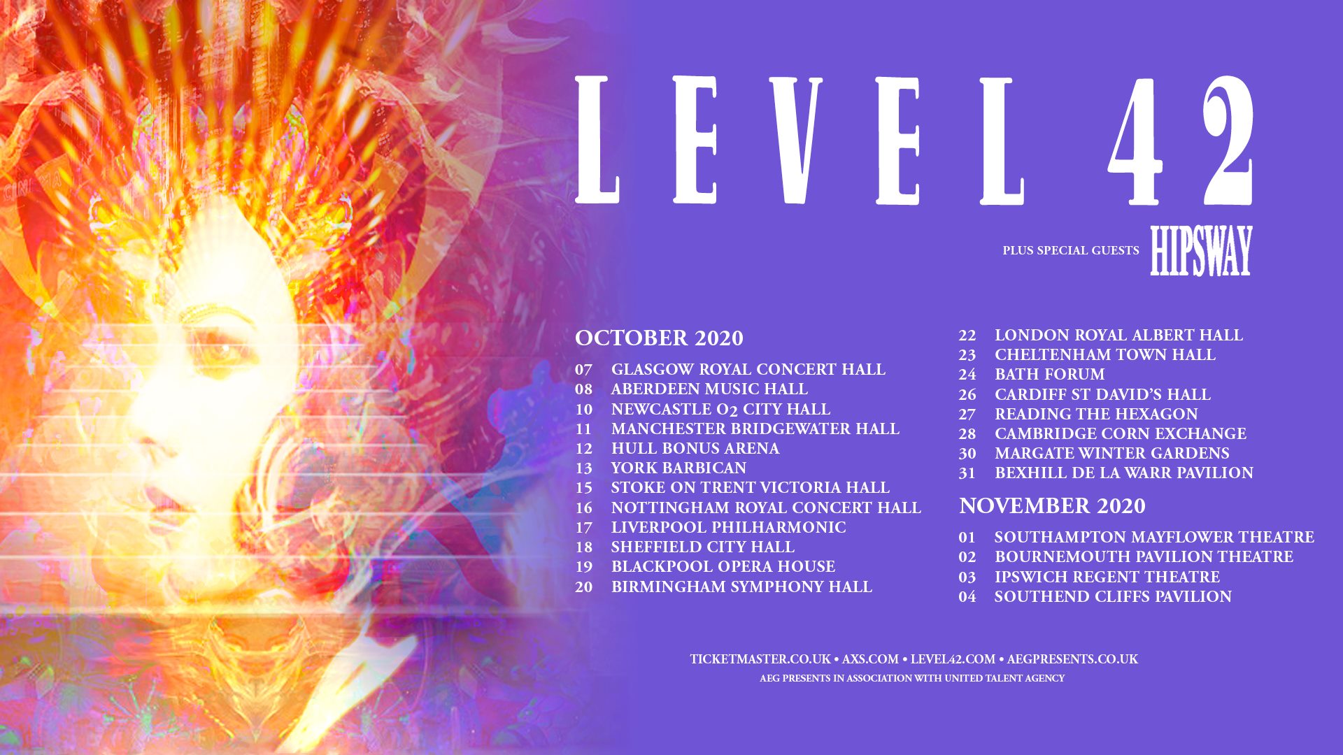 level 42 eternity tour 2018 (dvd)