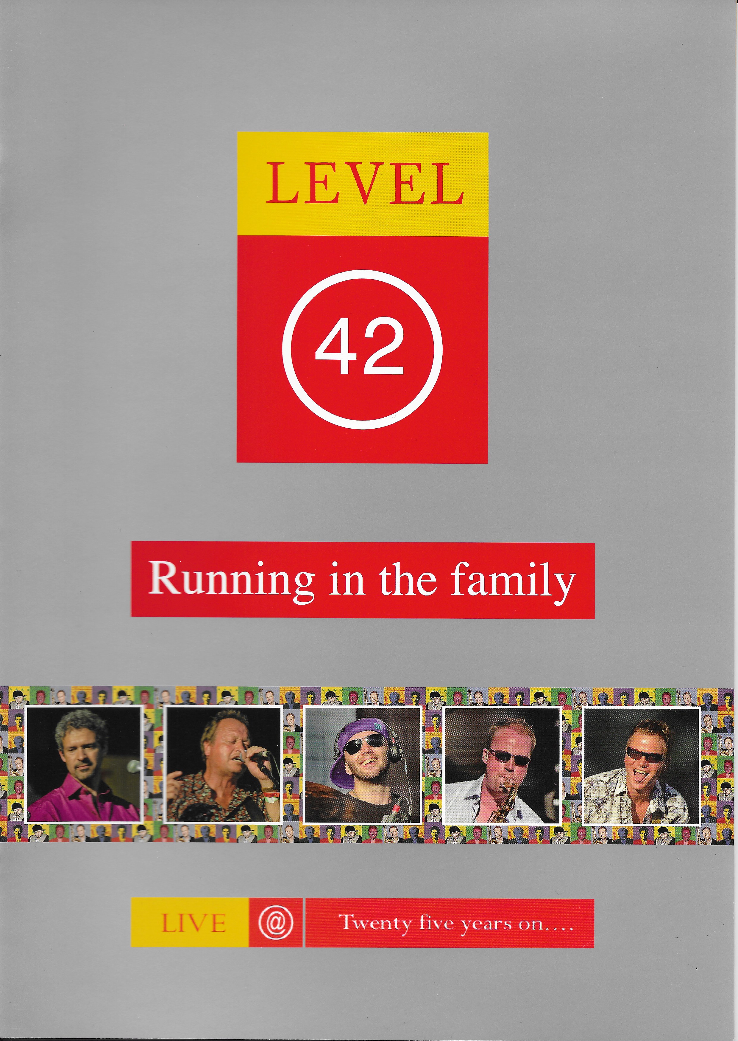 Level 42 RITF 25th Anniversary Tour Programme
