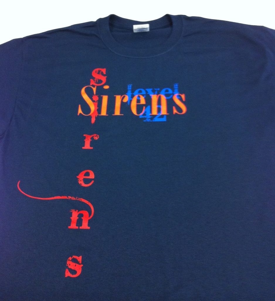 Level 42 Sirens T-shirt